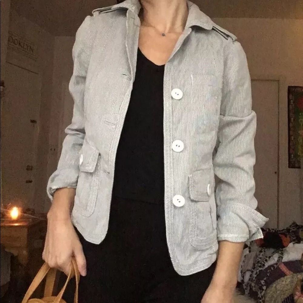 Marc by Marc Jacobs Sz 0 Women’s Blazer Cardigan - Picture 6 of 8